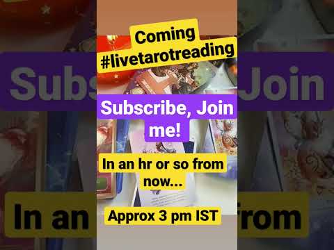 Join me #twinflamereunion, #livetarotreading, 3 PM IST TODAY  #archangelmichael