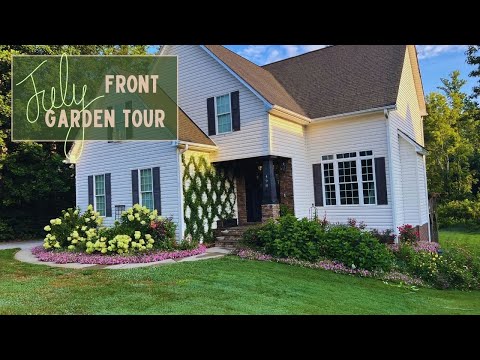 Bask in the Beauty: Summer Garden Tour | Front Yard Edition - July 2023 | The Southern Daisy