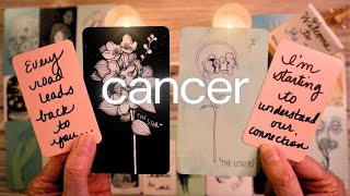 CANCER LOVE TAROT- EVERY ROADS LEADS THEM BACK TO YOU, CANCER! ❤️💫