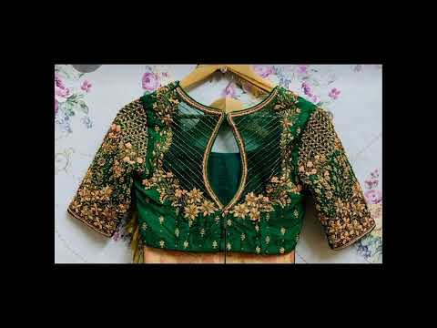 wedding blouse design ll ari work blouse design