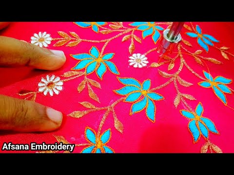 wedding special blouse designs | embroidery for beginners| machine embroidery