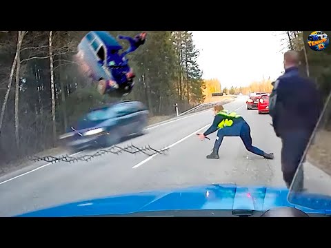 Most TERRIFYING High Speed ​​Police Chases Caught on Dash Cam, Why You Shouldn't Run From The Police