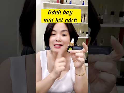 Cách xử lý hôi nách 100%