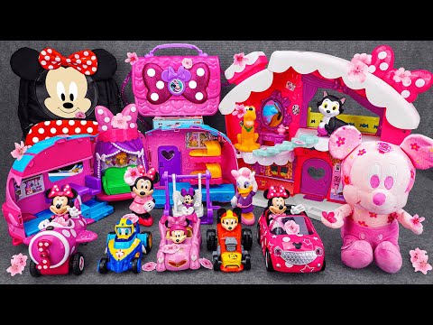 Satisfying with Unboxing Disney Cute Minnie Peach Blossom Season Playset | Review Toys ASMR