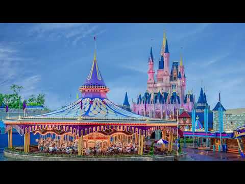 Magic Kingdom Carousel- Gaston