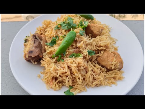 Chicken Yakhni Pulao Recipe By Kitchen with ammara. Simple and Delicious