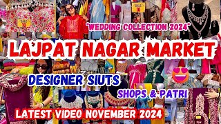 Lajpat Nagar Market Delhi✅❤️| Lajpat Nagar Market Latest Wedding collection 2024 |That Pinkish Girl