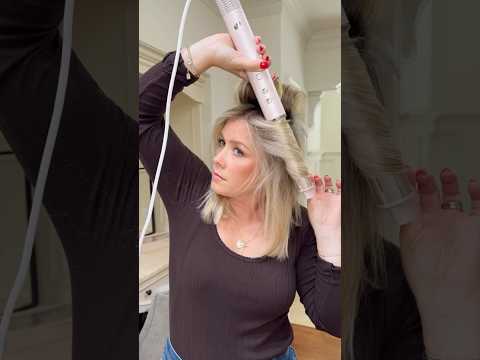 My 20 minute hair routine / (0:22 second time stamp 🙊) // using the @t3micro Aire 360 #hairtutorial