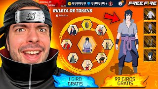 SACANDO A SASUKE Y LA NUEVA GROZA EN VIVO FREEFIRE X NARUTO! - ANTRONIXXG