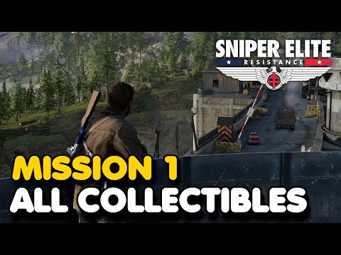 Sniper Elite: Resistance - Mission 1 All Collectible Locations