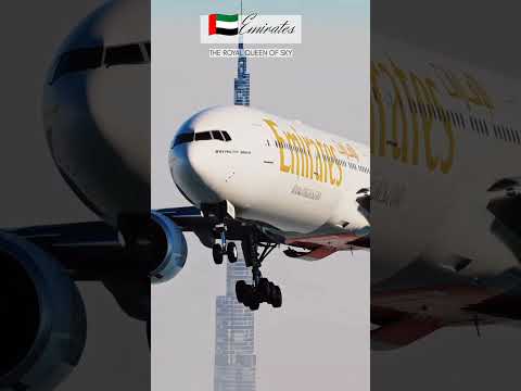 Emirates World Best Airlines of 2024|Airbus 380|Boeing 777|Microsoft Flight Simulator|Dubai aerial