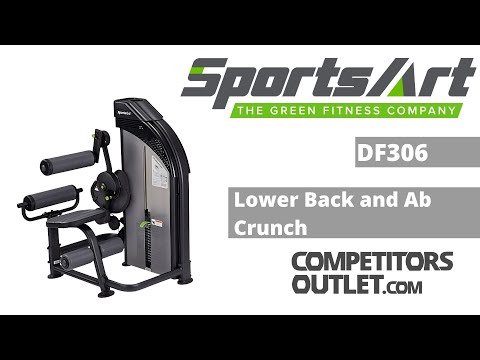 SportsArt Lower Back and Ab Crunch DF306