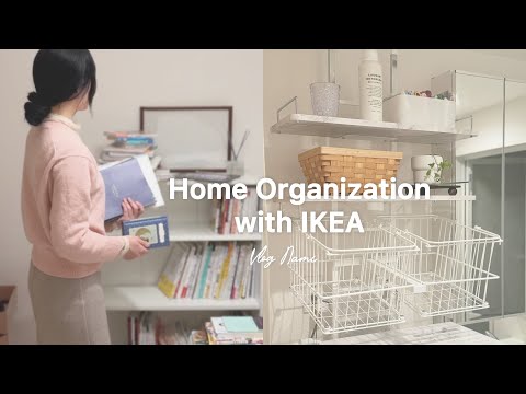 Home Organization with IKEA and DAISO items | Japanese living alone VLOG