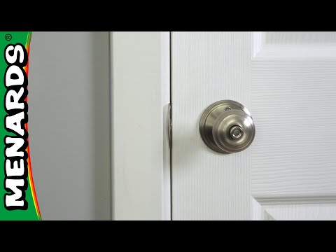 How To Install A Door Lock | Menards