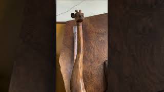 Giraffe Art: A Tree-Mendous Creation! #woodworking