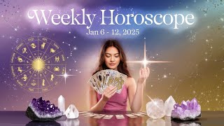 WEEKLY HOROSCOPE✴︎ 6th Jan - 12th January💫 January Weekly Horoscope ✴︎ Aaj Ka Rashifal✴︎💫 2025