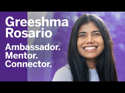 Greeshma’s Western Experience | Ambassador. Mentor. Connector.