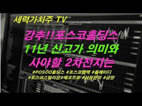 [주식 07.16] 강추,포스코홀딩스,11년 신고가 의미와 사야할 2차전지는( #POSCO홀딩스 #포스코엠텍 #플레이디 #포스코스틸리온#에코프로 #삼성전자 #금양) #세력가치주