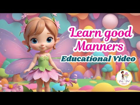 Learn Good Manners with Miss Fair Pinky | Educational Video | Polo Pal Rhymes #learningforkids