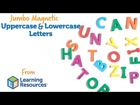 Jumbo Magnetic Letters