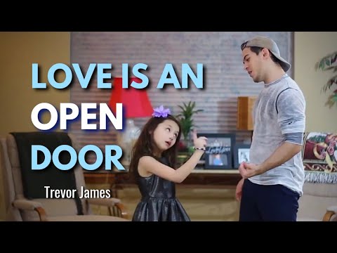 Love Is An Open Door - Frozen (Quick Cover by Trevor James ft. Evelyn)