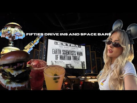 Hollywood Studios Evening | Sci Fi Dine In Theater | Oga's Cantina After Close