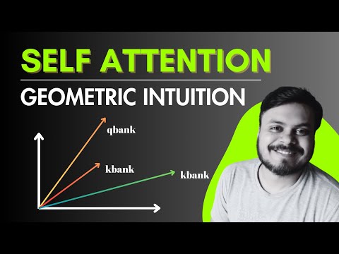 Self Attention Geometric Intuition | How to Visualize Self Attention | CampusX