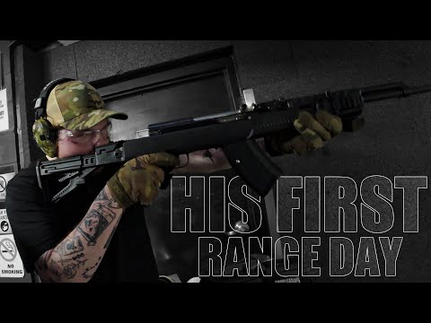 Taking My Homie 2 The Range (First Time He's Shot)