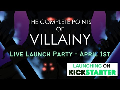 LIVE Launch Party! The Complete Points of Villainy - Graphic Novel