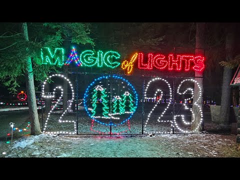 Magic Of Lights - A Magical Holiday Family Experience - Barrie ON 2023