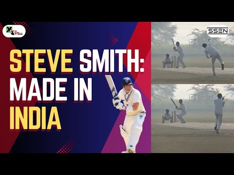 Indian Steve Smith? Young batter perfectly copies the Aussie star's unique style!