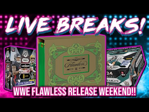 FLAWLESS WWE RELEASE WEEKEND!! | Plus Luminaries + Absolute & Prizm NFL + More!! (RGL #3645-3656)