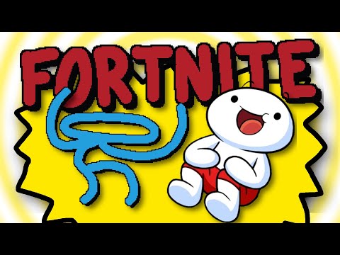 getting absolutely owned in fortnite with @theodd1sout