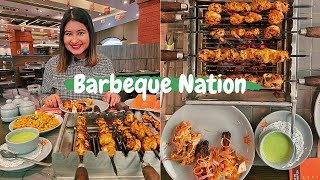 Buffet at Barbeque Nation w/ @SugarSpiceNiceIndia + fun chit-chat sessions | Golgappa Girl