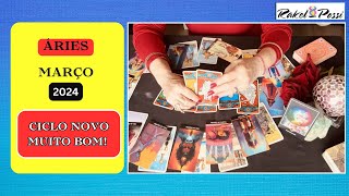 ÁRIES - TAROT - MARÇO 2024 - NOVO ANO COM SUCESSO. CUIDE-SE MAIS.