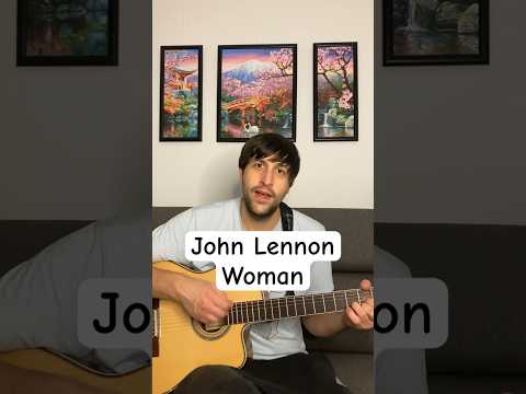 John Lennon - Woman (cover) #johnlennon #johnlennoncover #acousticcover #acoustic #johnlennonforever