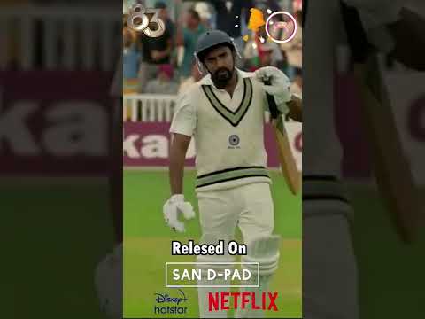 83 Movie Experience🏏| Ranveer Singh | Deepika Padukone | Netflix & Hotstar | San D-pad #shorts