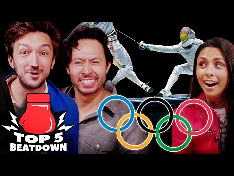 Fitness YouTuber Ranks Top 5 Olympic Events • Top 5 Beatdown