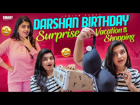 Darshan Birthday Surprise Vacation కోసం నా Shopping🛍️Haul|Girls MUST HAVE BRA’S in Closet✨|Juhith||