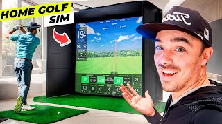 EASY WAY to Build a Dream Home Golf Simulator on a BUDGET