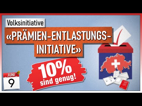 «Prämien-Entlastungs-Initiative» | Volksabstimmung, 9. Juni 2024