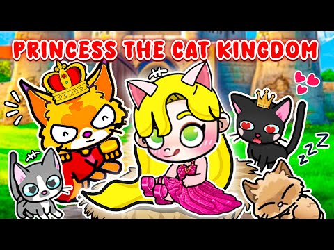 Rapunzel: The CAT Kingdom’s Newest Princess! 🐱👑 | Avatar World 💕🏰 | PAZU