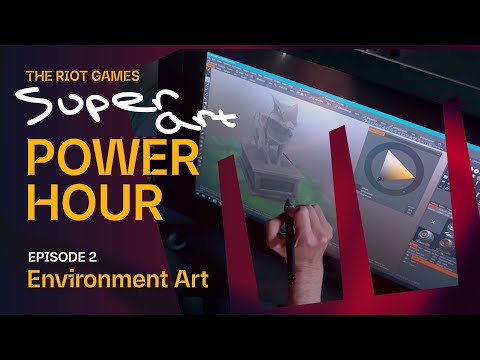 Designing Environment Art in Gaming - Super Art Power Hour Ep. 2