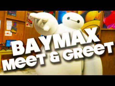 BAYMAX - MEET & GREET - EPCOT - DISNEY WORLD