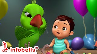 Chitti Chilakamma Amma Kottinda-Baby song | Telugu Rhymes for Children | Infobells #telugurhymes