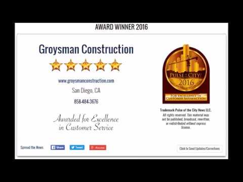 Groysman Construction - House Remodeling San Diego