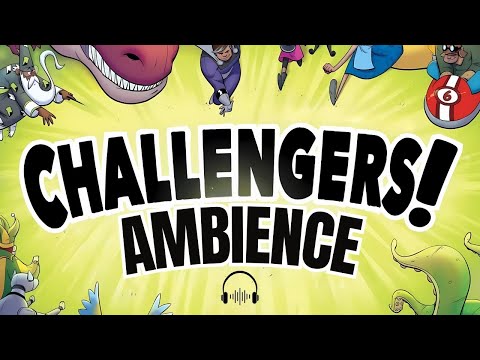 Challengers! Board Game Ambience | Background Music with Game Scenes and Tournament Sounds