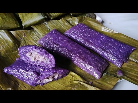 Ganito gawin mo sa malagkit na bigas para sa masarap na Suman with bukayo