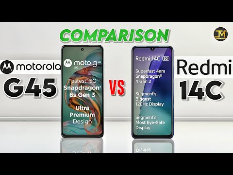 Motorola G45 vs Redmi 14c : Which Phone is Best ❓😲