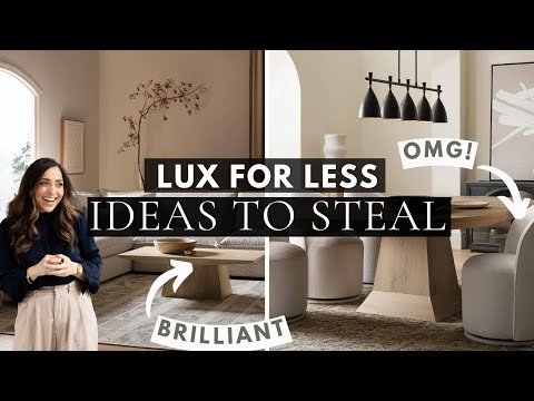 LUX IDEAS to STEAL + SHOP WITH ME at ARHAUS